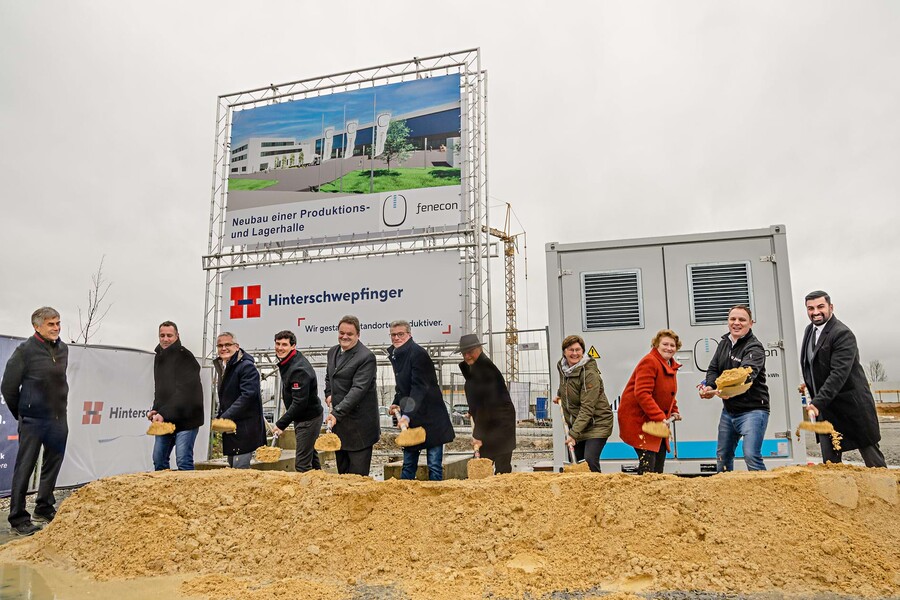 Hinterschwepfinger baut Fabrik für Batteriespeicher in Niederbayern