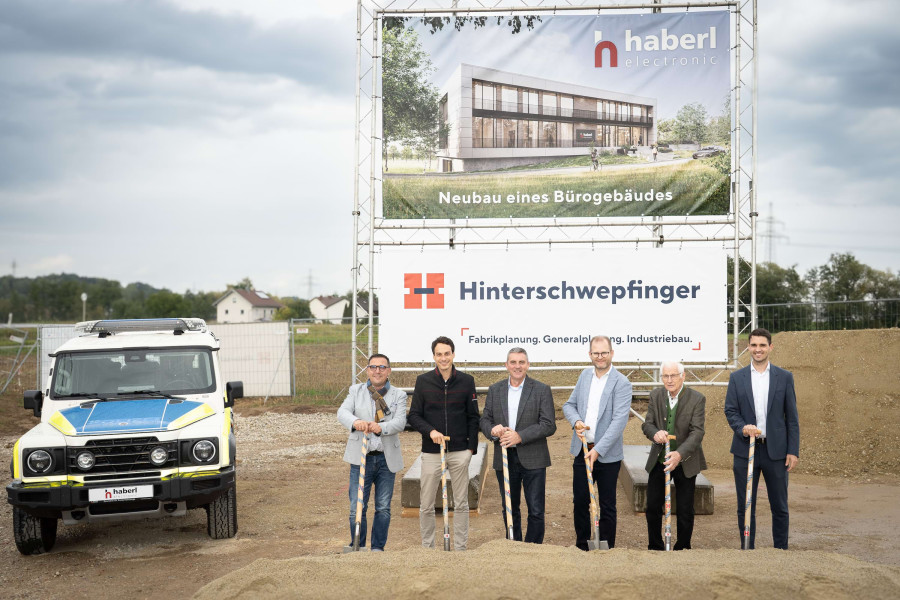 Hinterschwepfinger plant und baut neues B&uuml;rogeb&auml;ude f&uuml;r das Arnstorfer Familienunternehmen Haberl