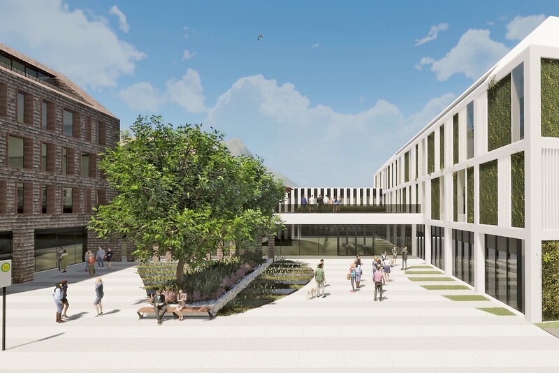 Ein Campus für Forschung, Bildung und Pflege