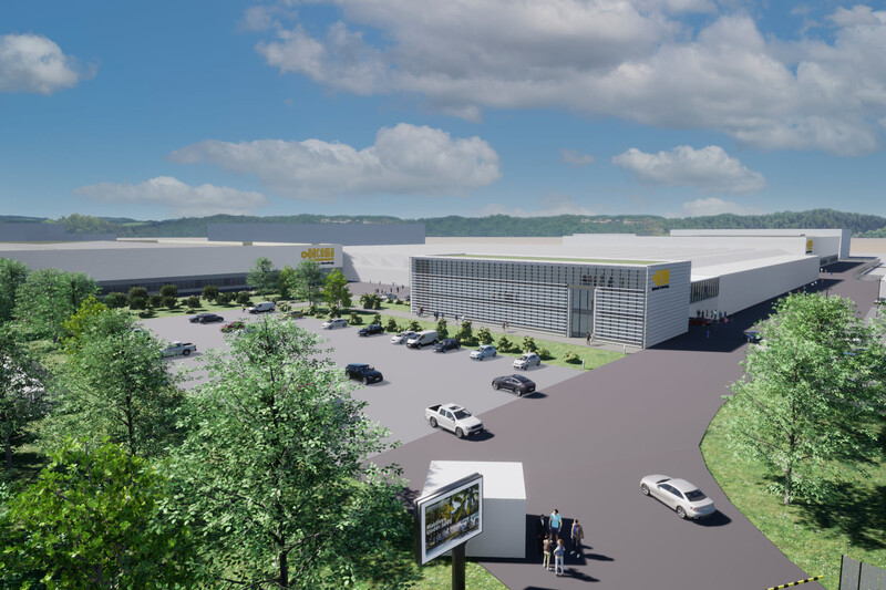 Standortkonzept mit langfristiger Masterplanung für eine Produktion