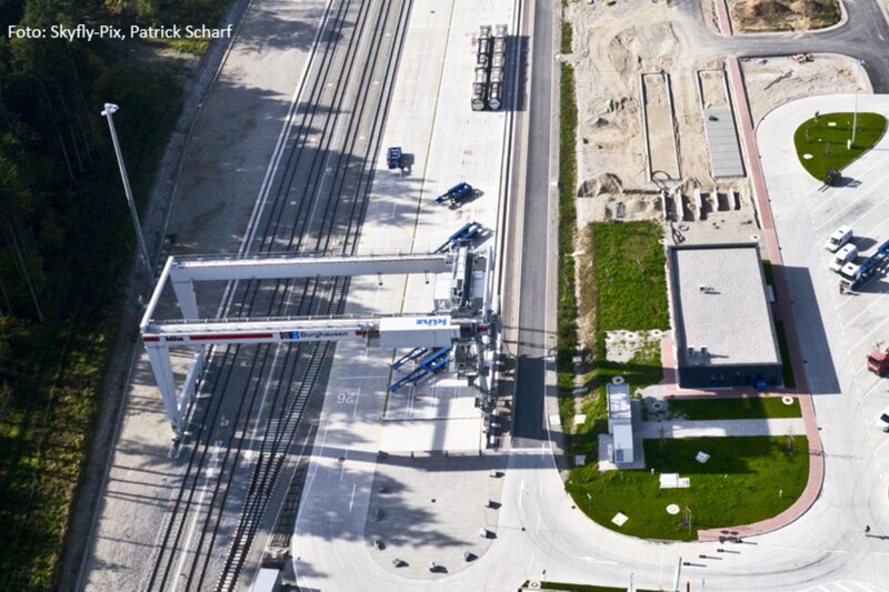 Ein Güterterminal für Burghausen