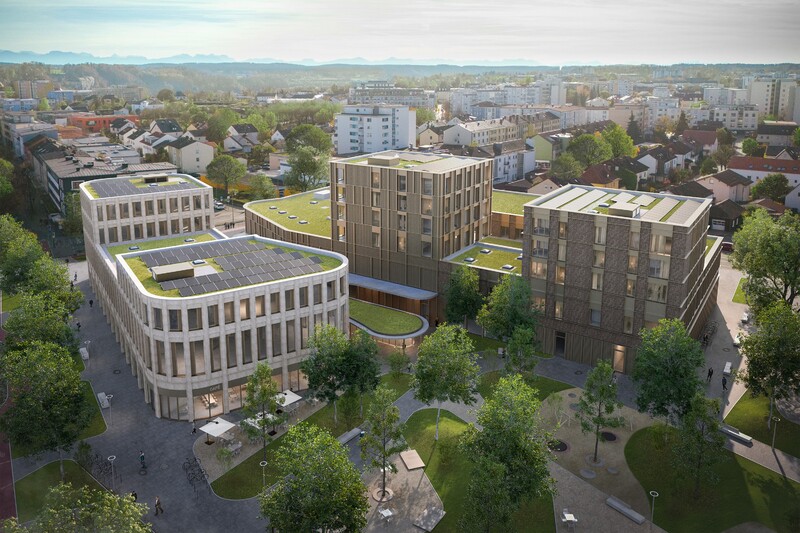 Salzachzentrum Burghausen: <br>Von der Brache zum sozialen Quartier