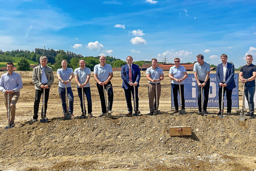 Spatenstich für das neue Werk von ITD in Pfarrkirchen