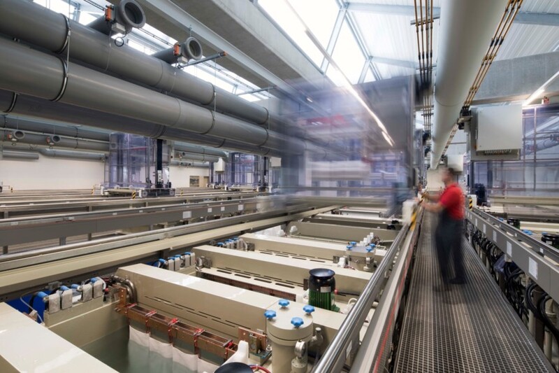 Leistungsstarke Zu- und Abluft- bzw. Kühlanlagen für Produktionsbereich