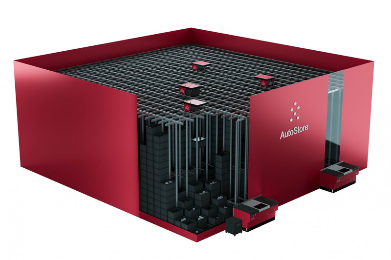 AutoStore-Lager Visualisierung