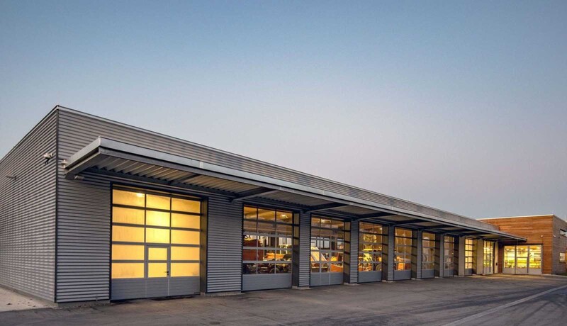 Bauhof Burghausen Fahrzeughalle