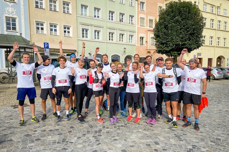 Hinterschwepfinger Brückenlauf Teamfoto