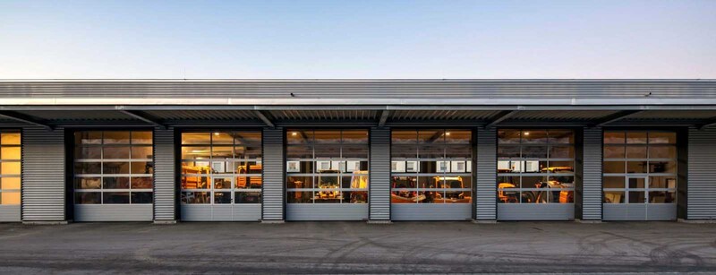 Bauhof Burghausen Fahrzeughalle Lindach