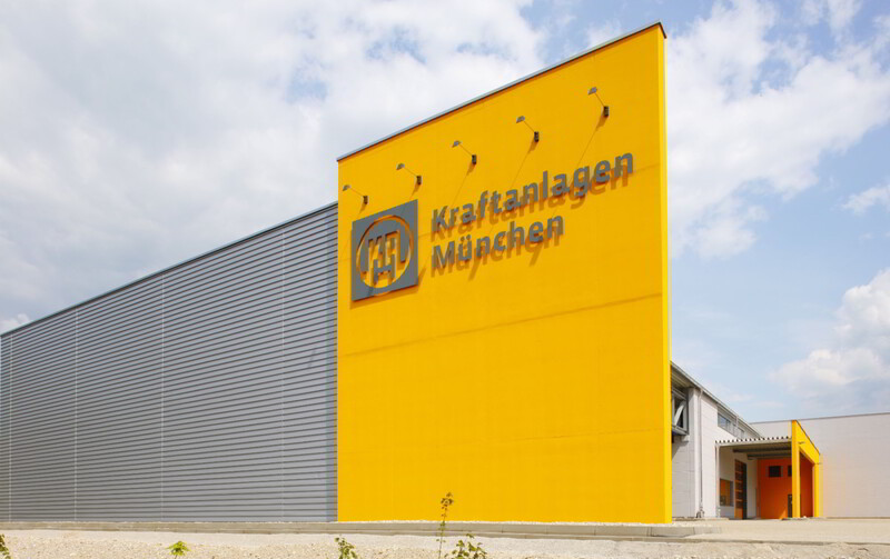 Nachhaltig wirtschaftlicher Industriebau und energieeffizienter Fertigungsstandort bei Kraftanlagen München