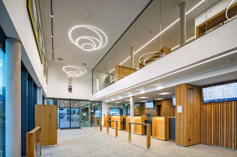 Bayerische Zugspitzbahn Schalterhalle