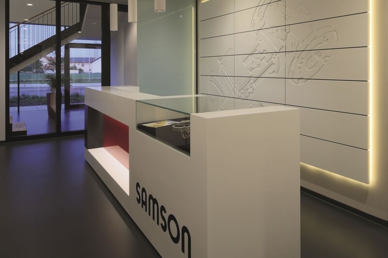 Samson AGWertigkeit bis ins Detail kennzeichnet die Innenarchitektur