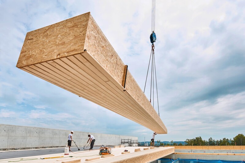 Kielsteg Montage Holz