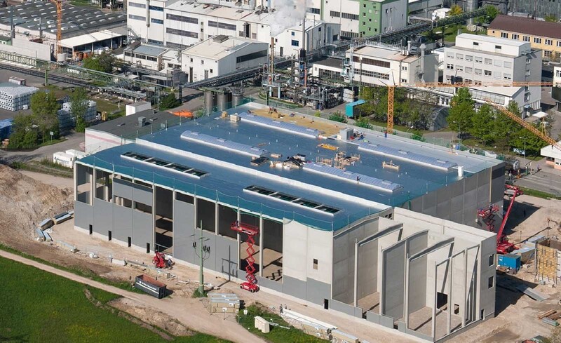 AlzChem Logistik im Bau