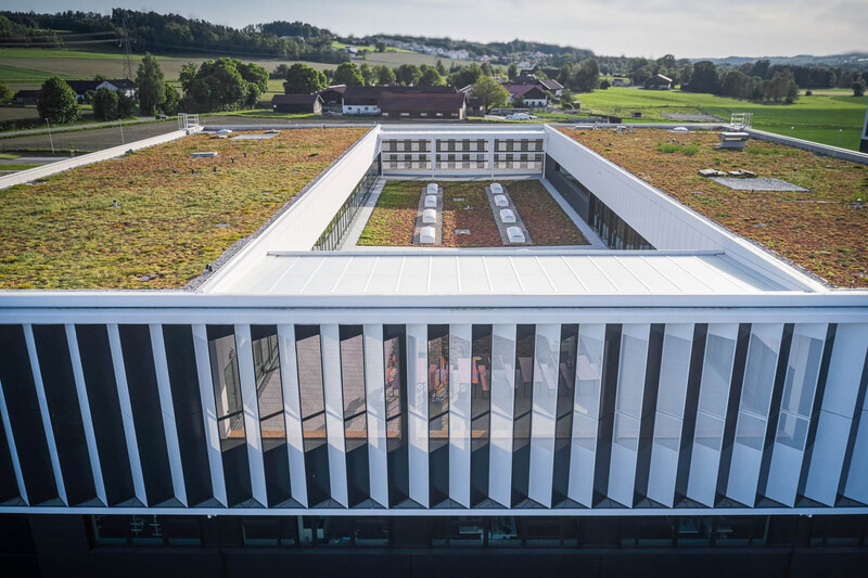 Dachterrasse begrünt geschützt