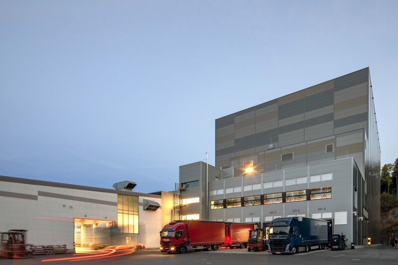 Fassadengestaltung mit Camouflage-Muster