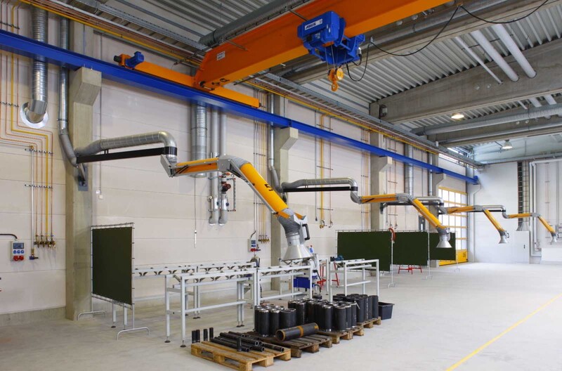 Ein durchdachtes Standortkonzept ermöglicht effizientes Arbeiten