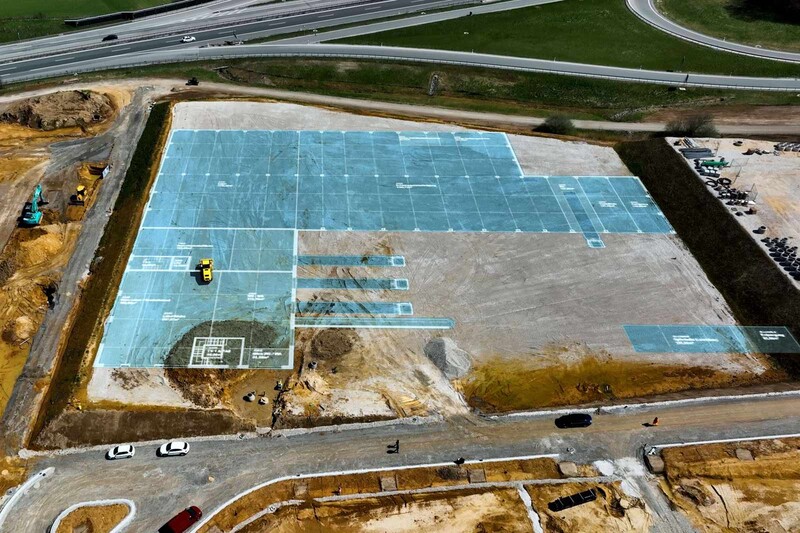 Neubau einer Fabrik für Batteriespeicher in Iggensbach