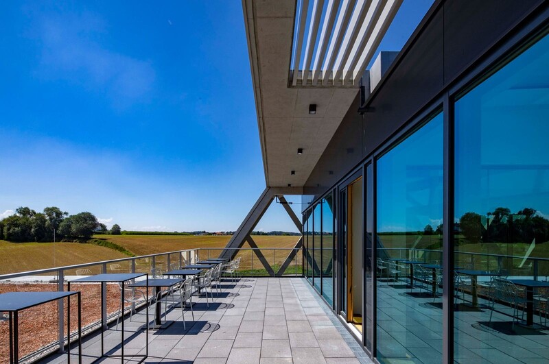 Franz Rinke Verwaltungsgebäude Terrasse