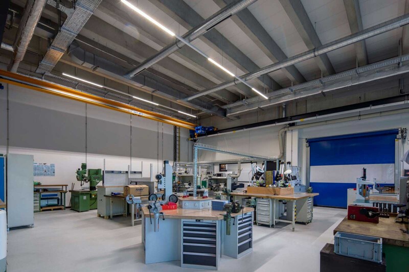 Fertigungsbereiche mit optimiertem Materialfluss