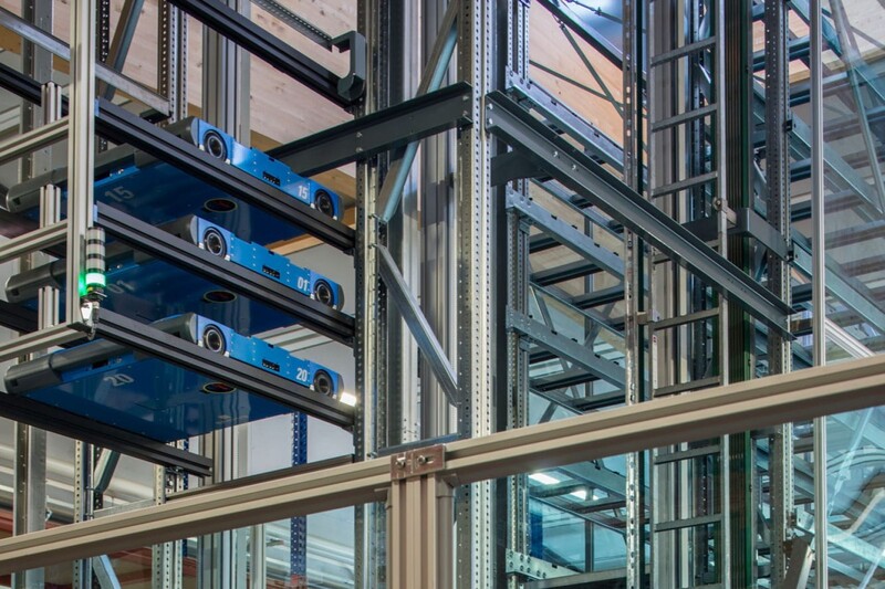 Vollautomatisches Kleinteilelager Servus