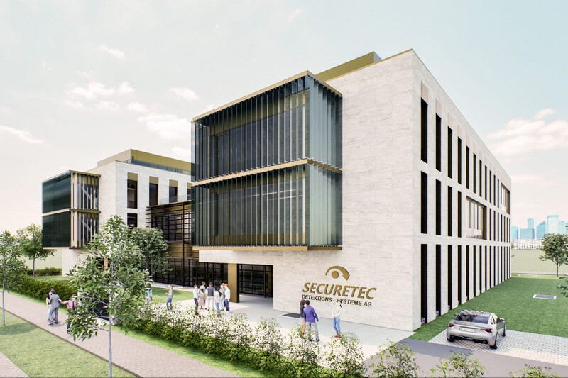 Visualisierung Neubau Securetec Neubiberg