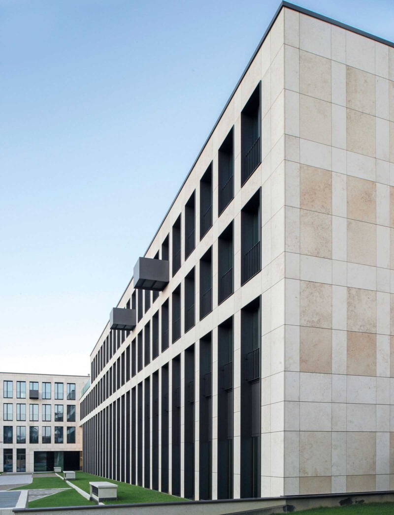 Gebäude Wacker Pensionskasse Rückansicht