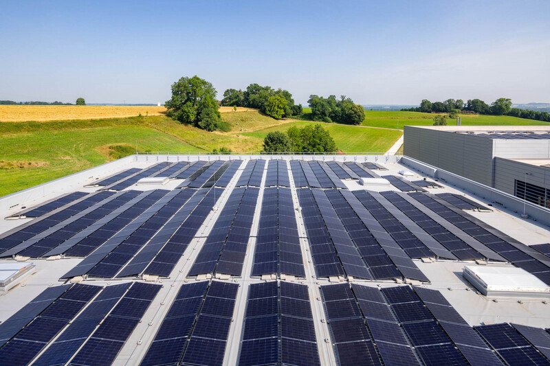 PV-Anlage Produktionsgebäude