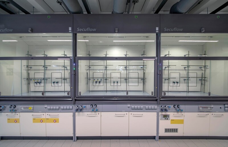 Hochinnovative Secuflow Laborabzüge
