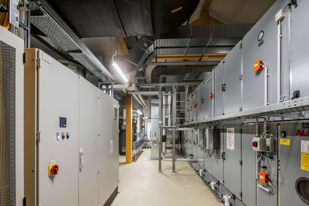 Lüftung Rosenberger Kantine