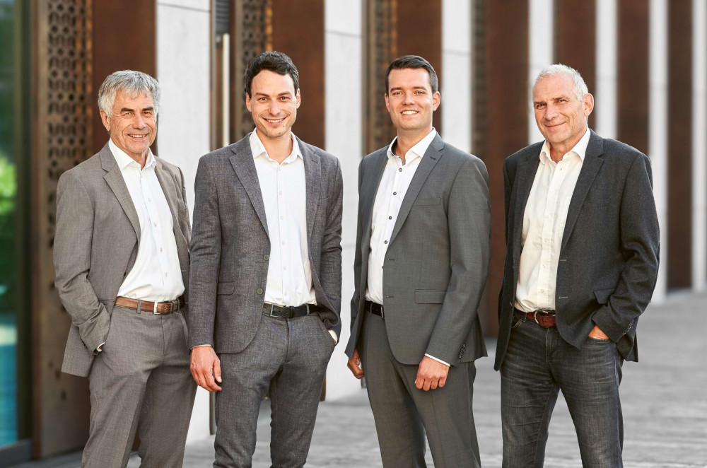 Geschäftsführung Hinterschwepfinger - Josef Hinterschwepfinger, Josef jun. Hinterschwepfinger, Stefan Kaspar, Alfred Hinterschwepfinger