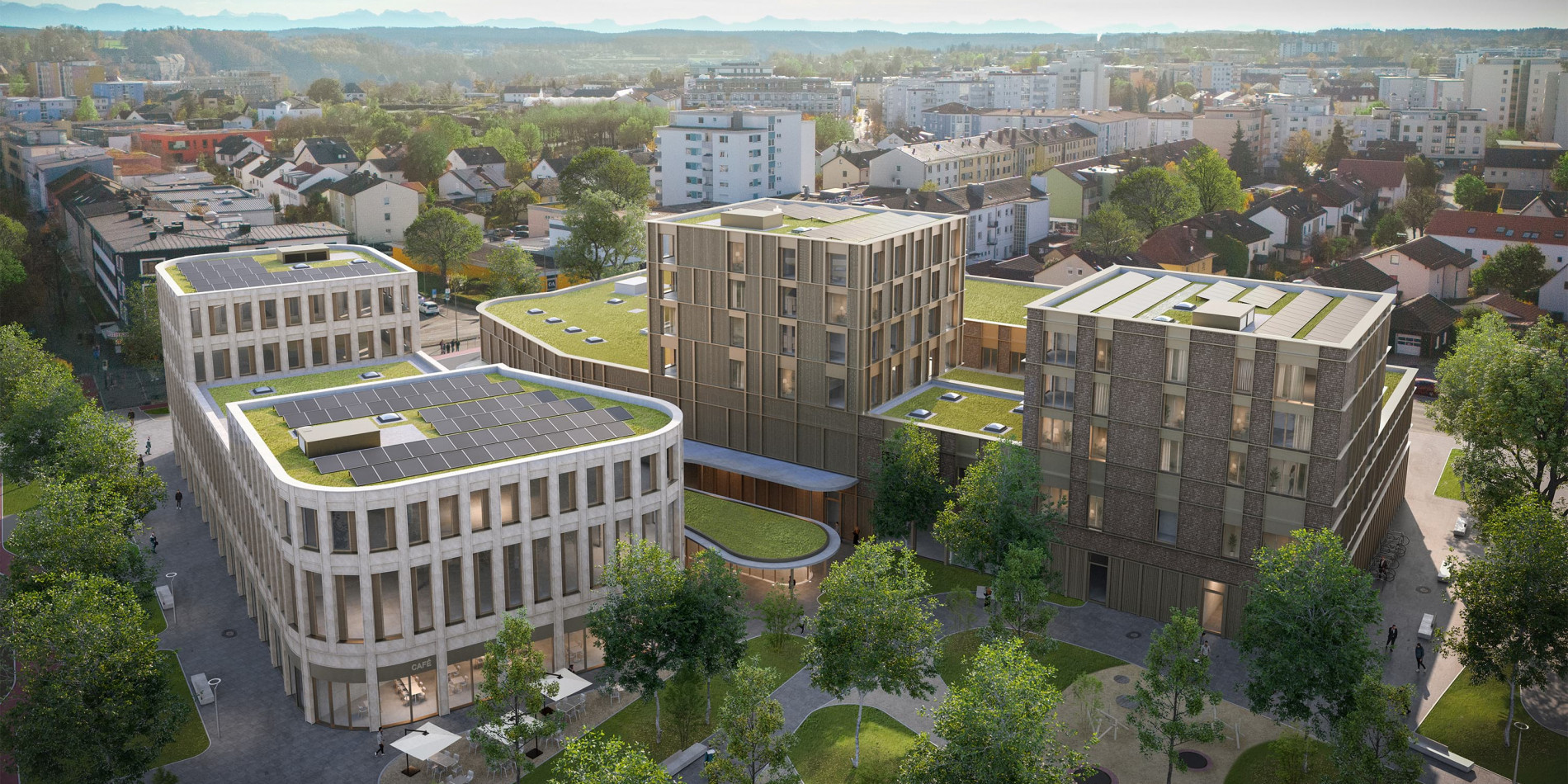 Salzachzentrum Burghausen Neubau