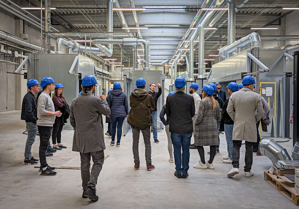 Studenten der Hochschule München Wolfram Hinterschwepfinger