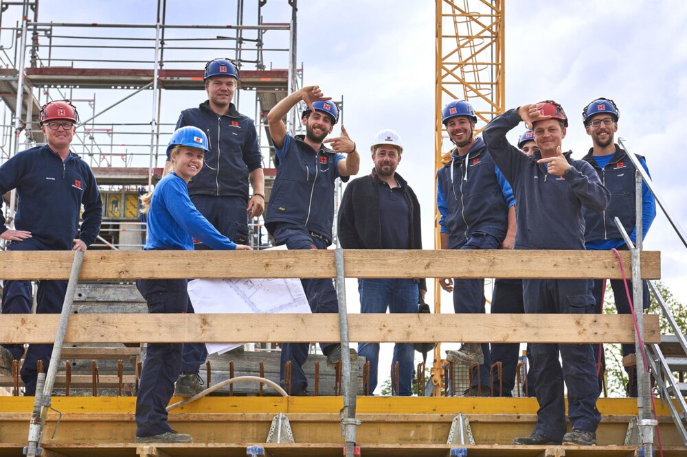 Mitarbeiter Hinterschwepfinger Bau Team