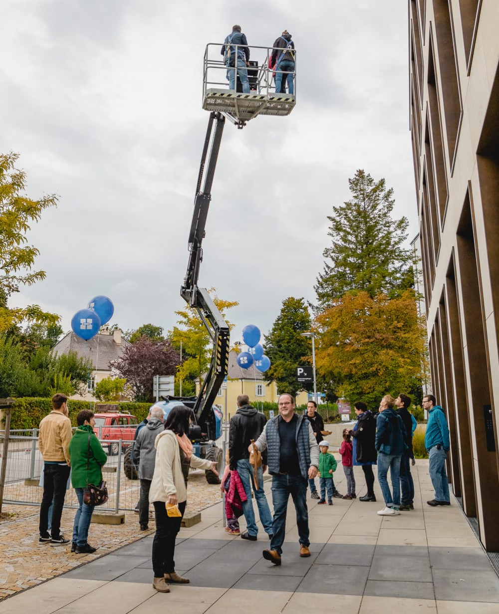 Tag der offenen Tür Hebebühne