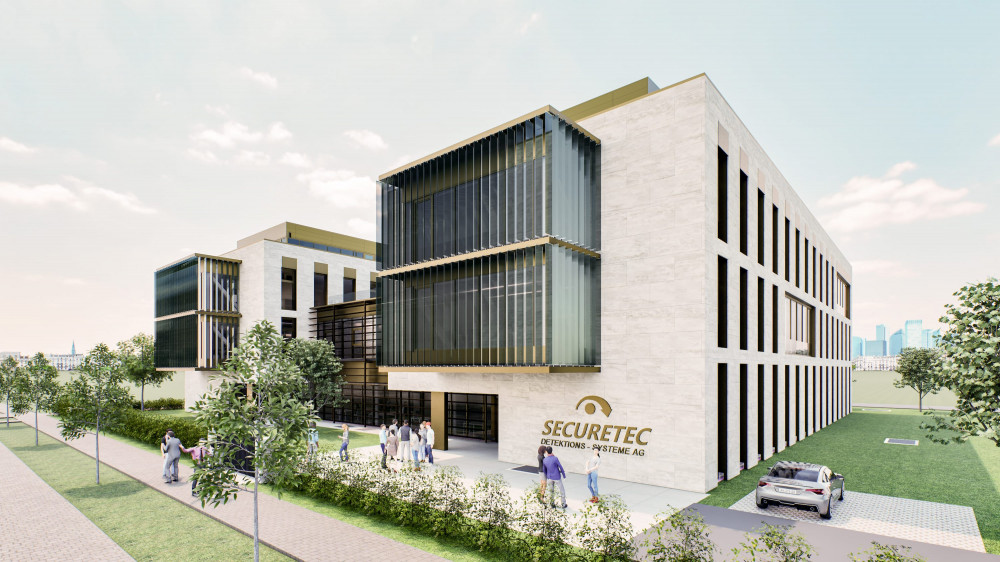 Securetec Neubiberg - Visualisierung Neubau Lilienthalstraße