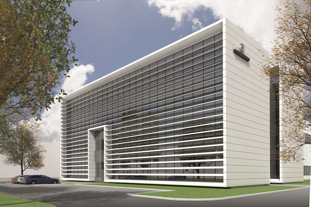 Schleifring Neubau Visualisierung