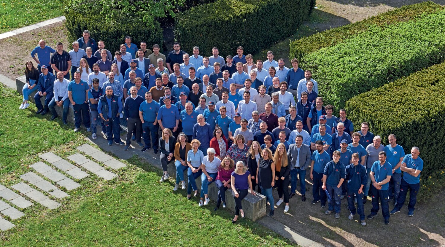 Hinterschwepfinger Foto aller Mitarbeiter