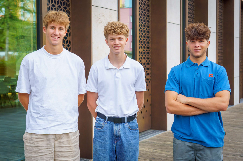 Azubis Lehrlinge Hinterschwepfinger 2ß24