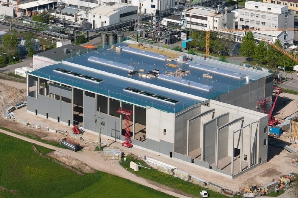 Bauausführung für Produktionsgebäude - Industriebau