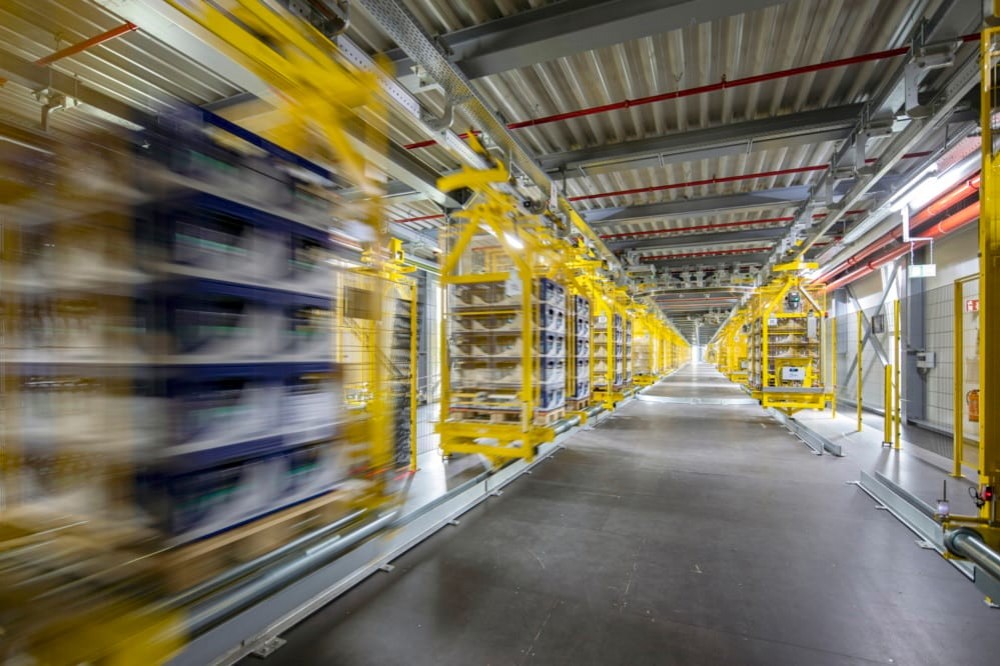 Elektrohängebahn - Intralogistik - Fabrikplanung