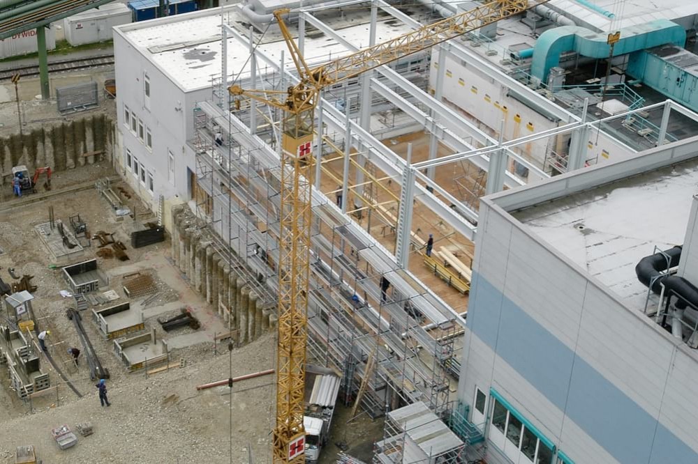 Bauausführung für Gewerbe- und Industriebau