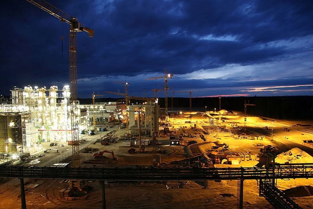 Bauausführung für Industriegebäude