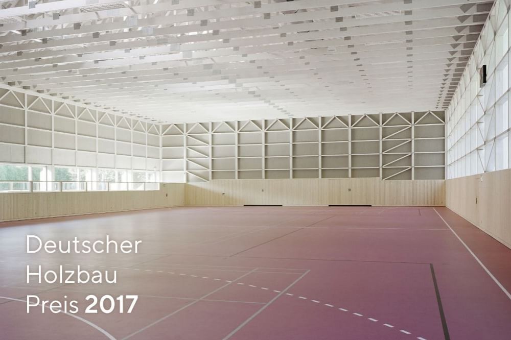 Sporthallen mit freitragenden Konstruktionen