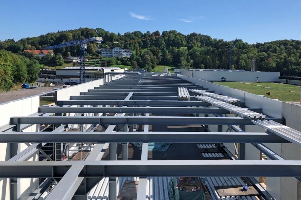 tragende Konstruktionen im Industriebau